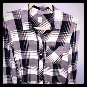 GAP plaid shirt NWOT